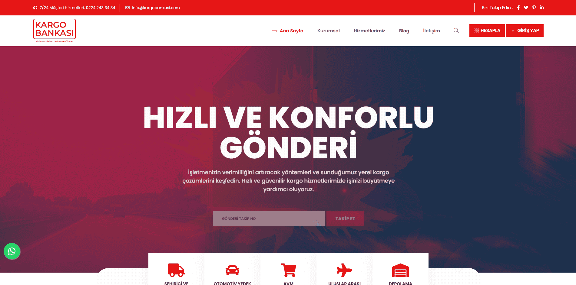 kargobankasi.com proje görseli