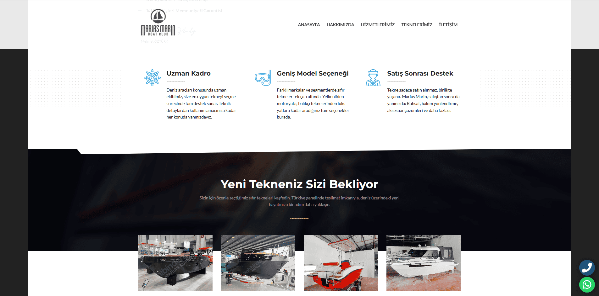 mariasmarin.com proje görseli